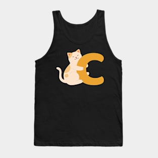 Animal alphabet C Tank Top